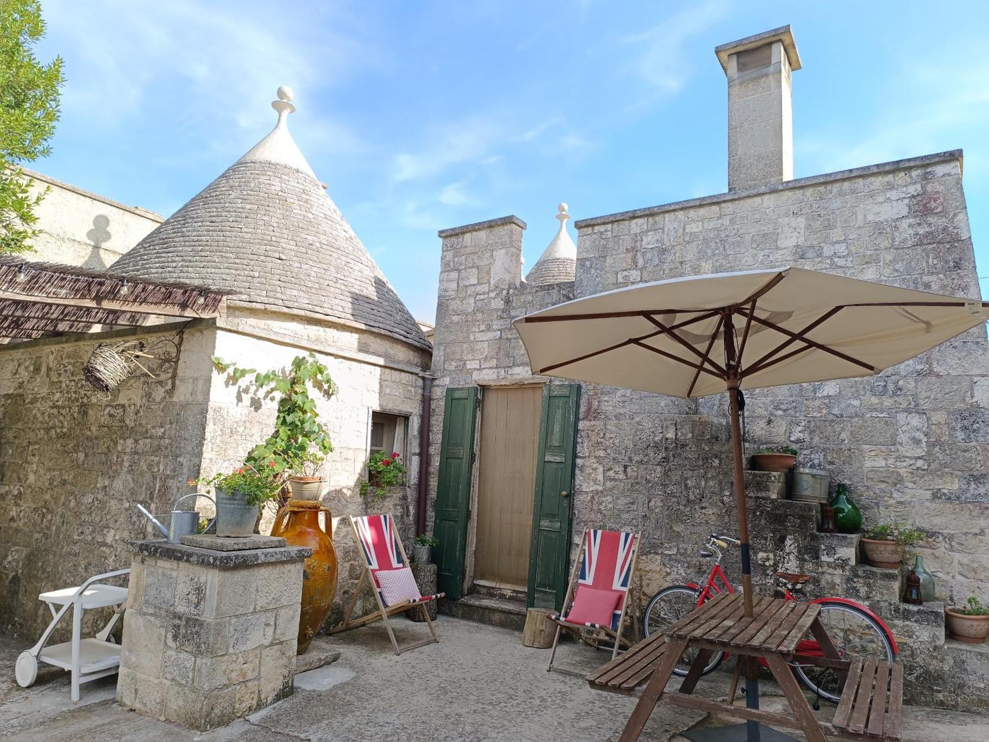 Trullo Galeotto Villa Martina Franca Bagian luar foto